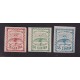 ARGENTINA 1860 GJ 4/6 ESTAMPILLAS NUEVAS CON GOMA U$ 37